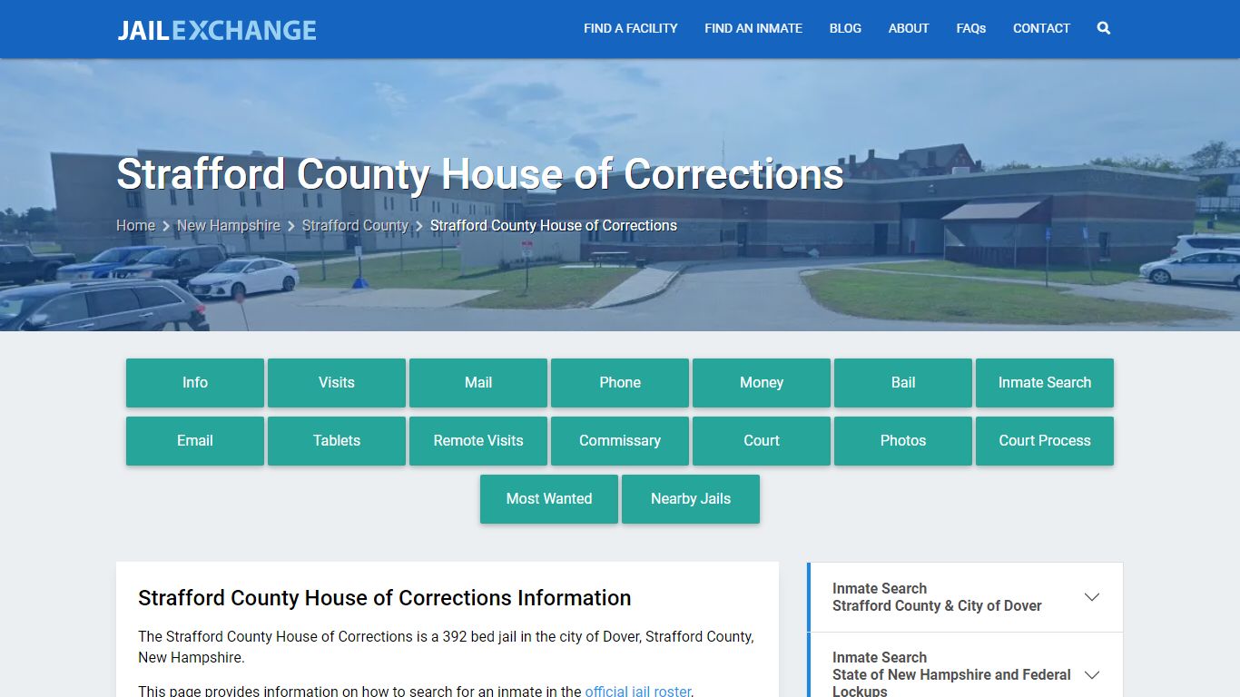 Strafford County House of Corrections - Jail Exchange